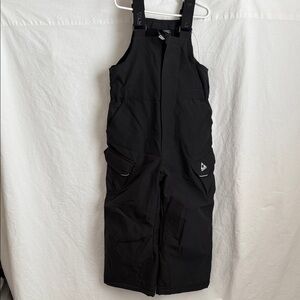 Gerry Kids Black Snowbib (Overalls)